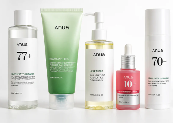 🔥Luxury Fashion & Skincare Bundle Set – Coach Style Bag, Anua 5-Piece Skincare & Kayali Lovefest Perfume Collection