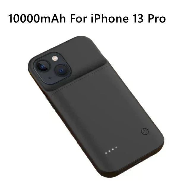 Battery Case for I-phone 12 11 14 13 15 16 Pro Max Mini Power Bank Charger Cover
