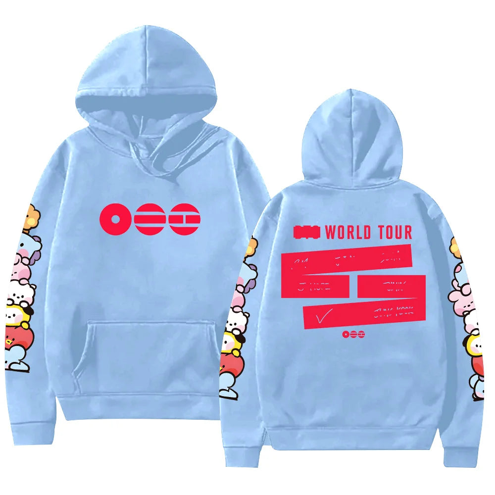 A-Arirang Album Tour Graphic Print Hoodies Pop Fans Gifts
