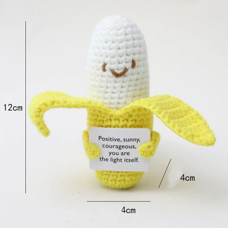 Handmade Mini Doll Funny Wool Gift for Friends or Lover Emotional Support Plant