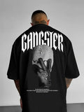 The 2025 summer new men's T-shirt is a casual fashionable