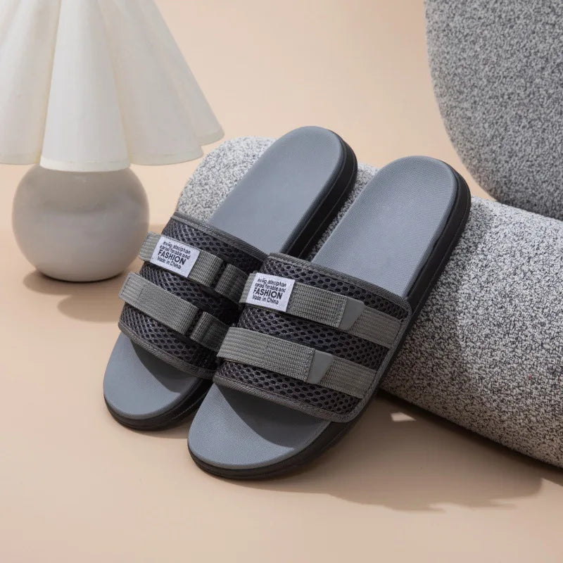Summer 2025 Sporty Couple Slippers Indoor Outdoor Wearable Unisex