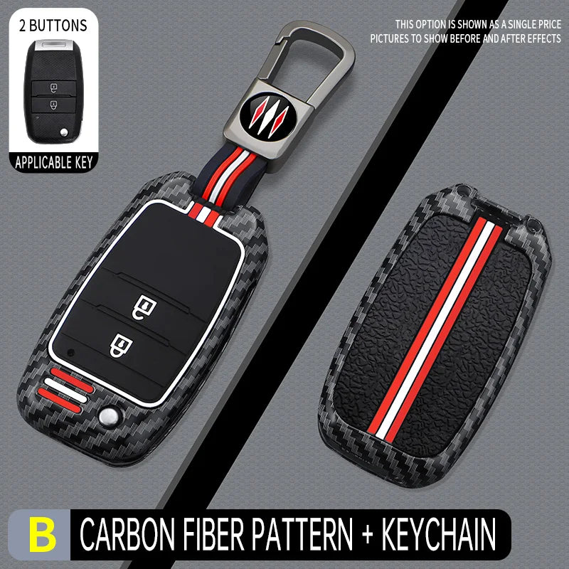 Car Key Case Cover Shell For Kia Carens Ceed