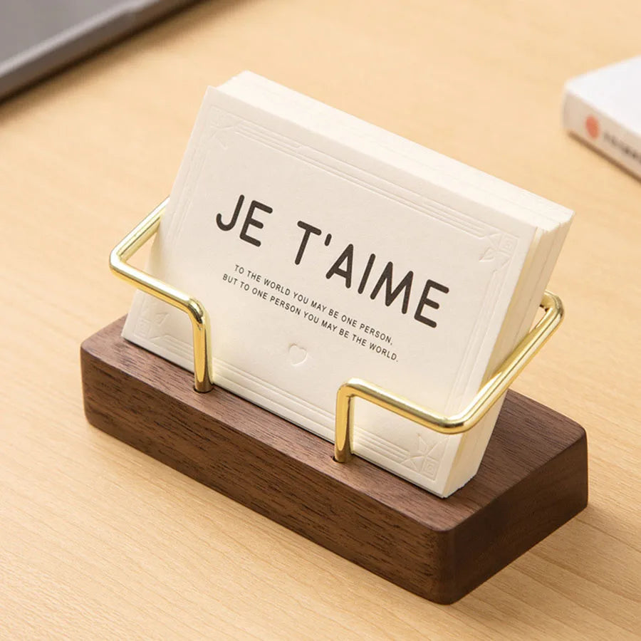 Business Card Holder Organizer Office Desk