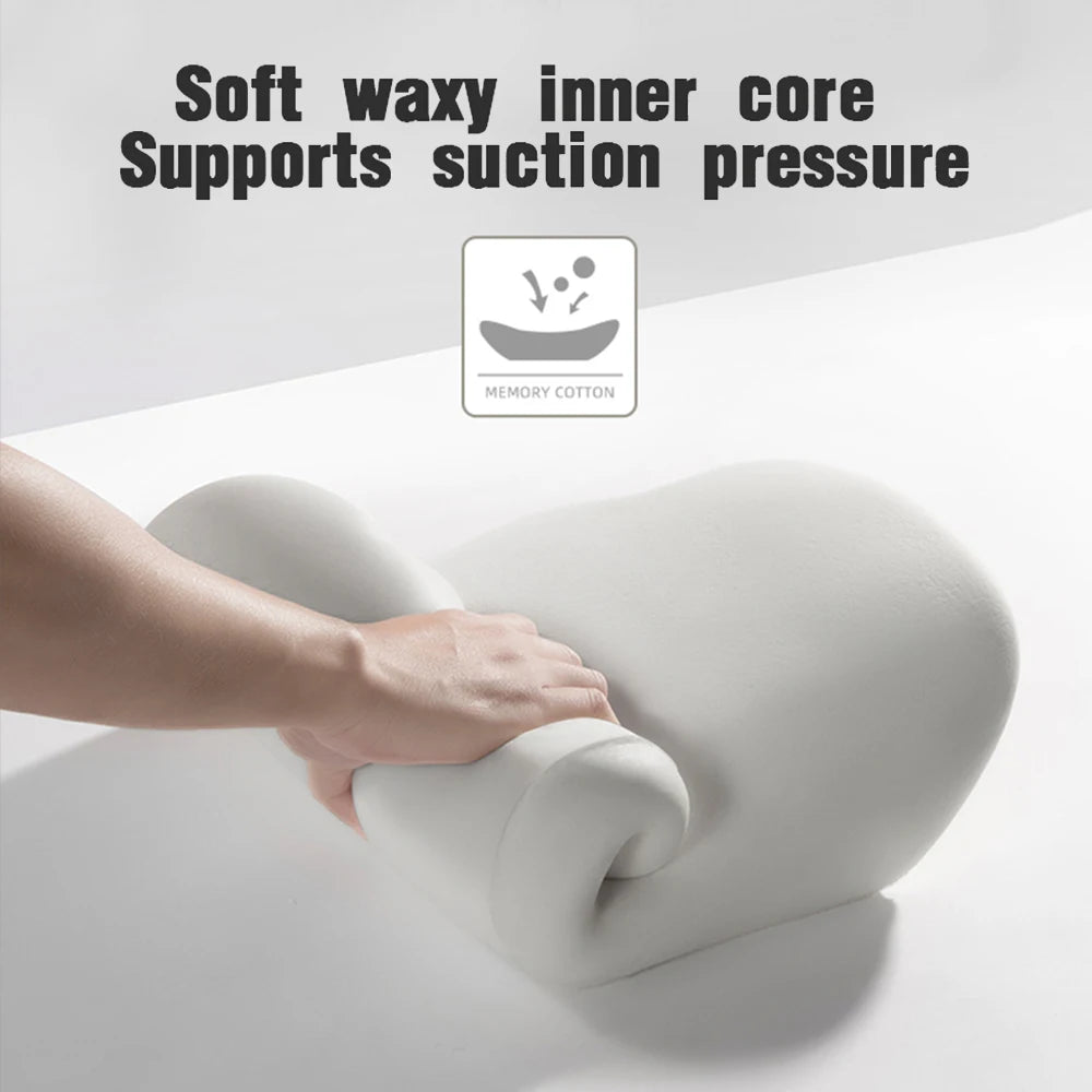 Memory Foam Car Neck Pillow Protective Lumbar Back Support