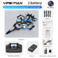 Airplane 2.4G WIFI RC Fighter Stunt Tumbling Helicopter with LED Colored Lights Airplane