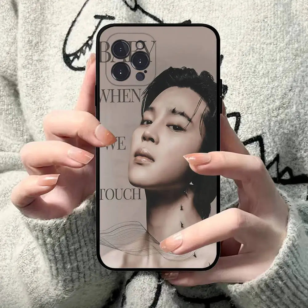 Singer J-Jimin Kpop MUSE Soft Back Phone Cover Case