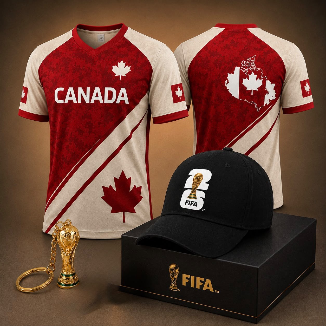 FIFA World Cup 2026 Jersey & Cap Gift Set | Premium Graphic Tee Bundle
