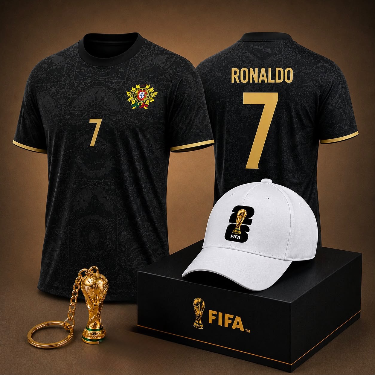 FIFA World Cup 2026 Jersey & Cap Gift Set | Premium Graphic Tee Bundle