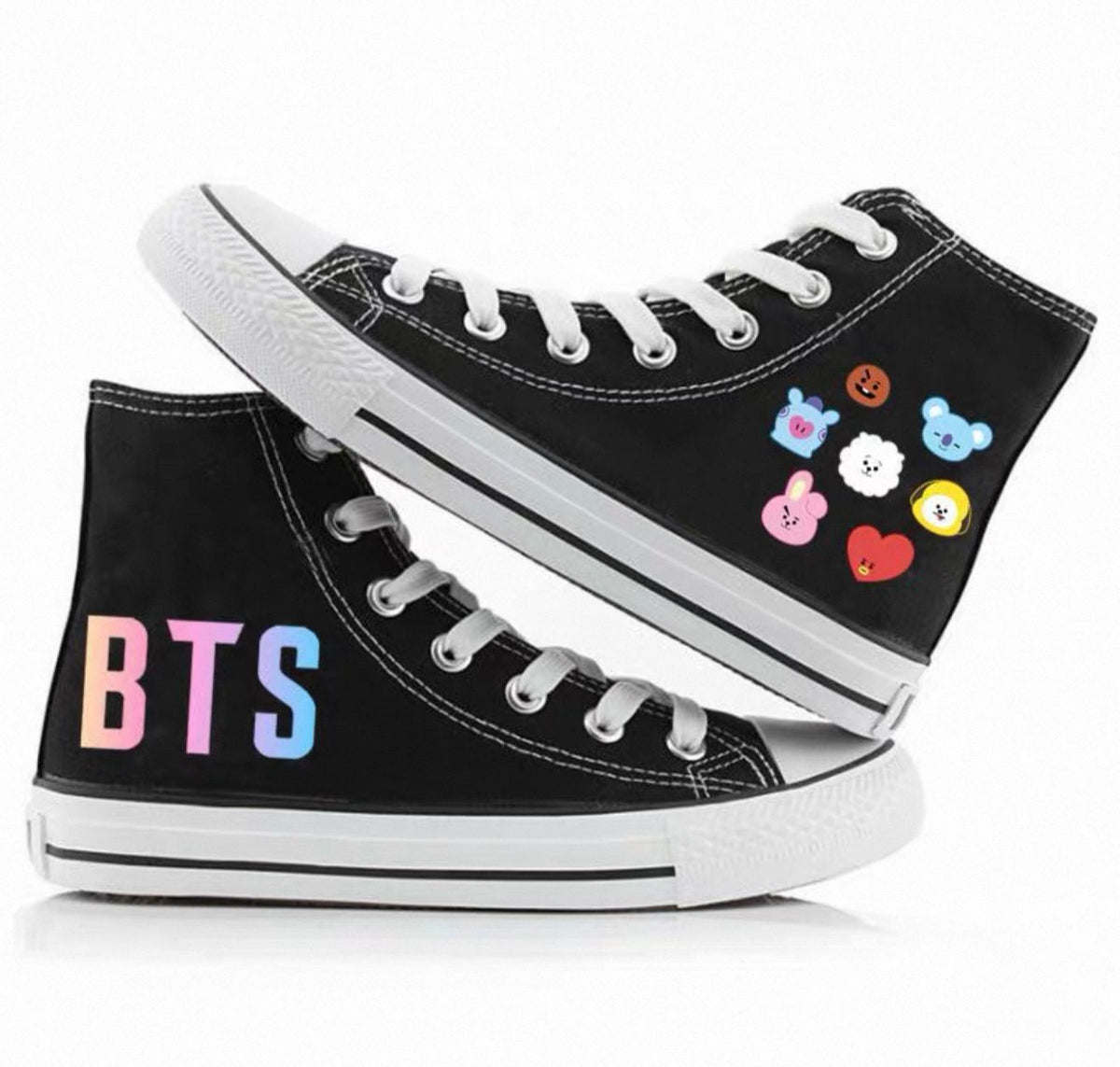 BTS Ultimate Fan Collection Bundle – World Tour Cap & BT21 High-Top Sneakers