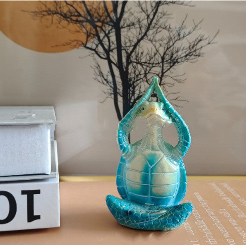 Home Turtle Meditation Leisurely Decorative Ornaments