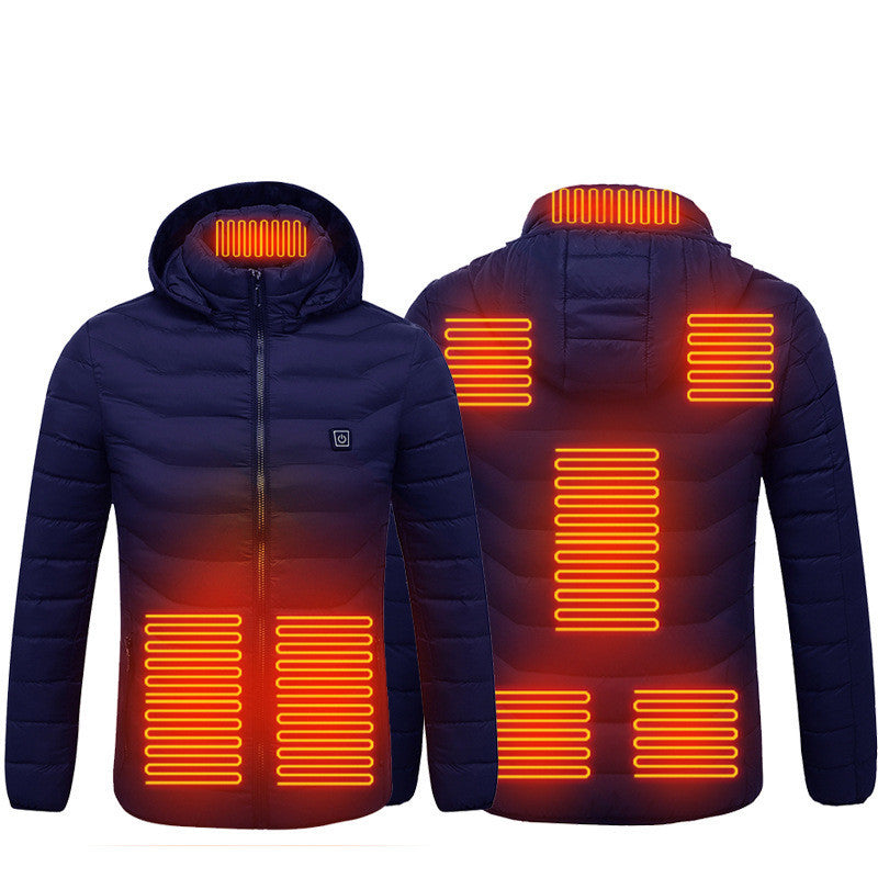 New Heated Jacket Coat USB Electric  Thermal Clothing Heating Vest