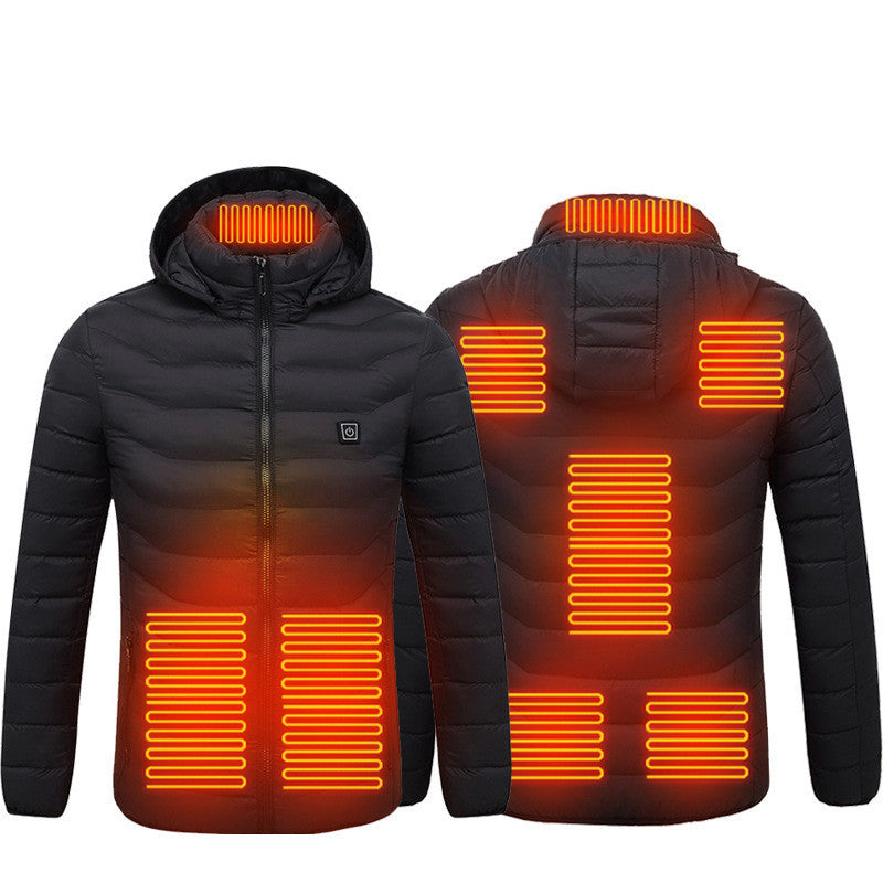 New Heated Jacket Coat USB Electric  Thermal Clothing Heating Vest