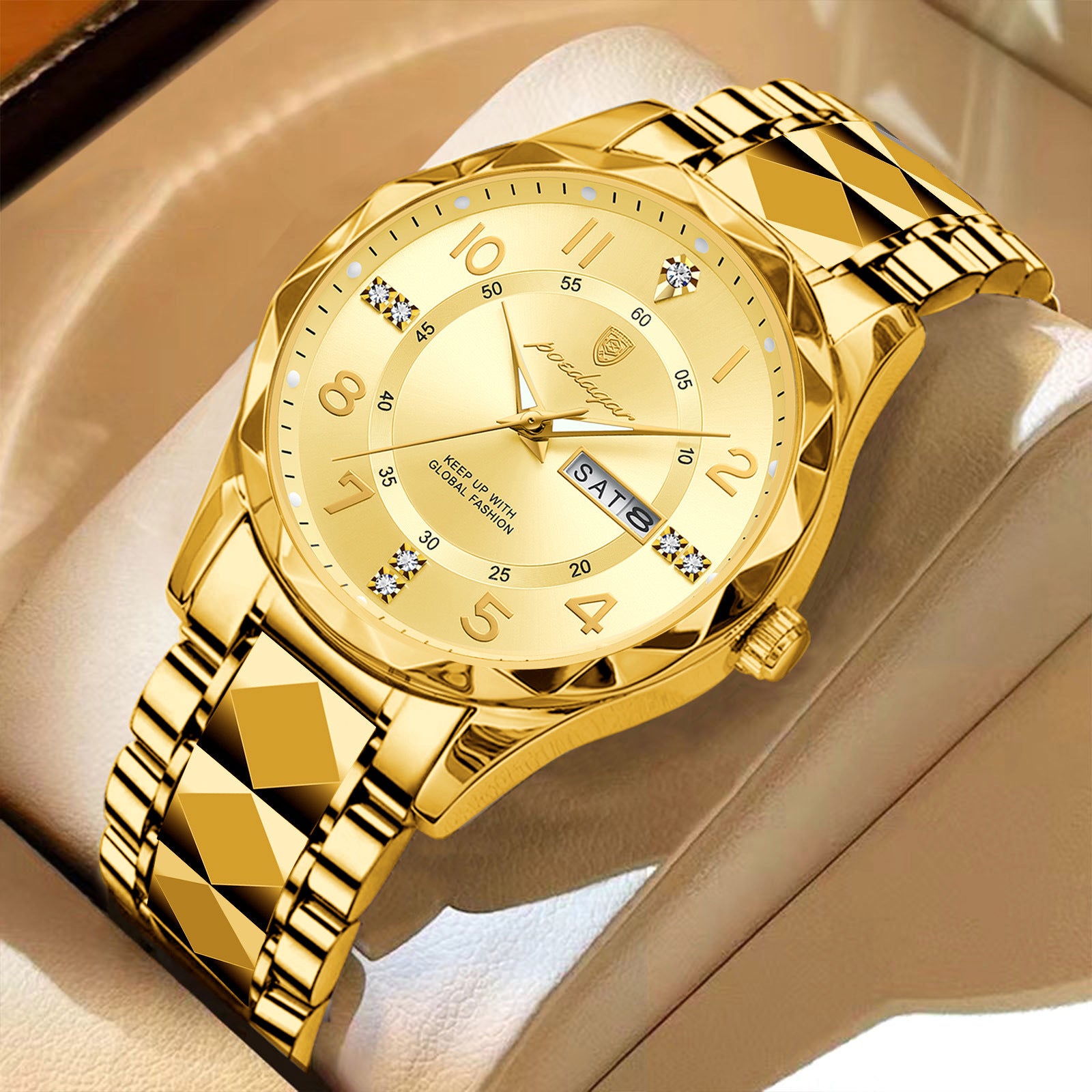 Men's Luxury Waterproof Luminous Quartz Watch