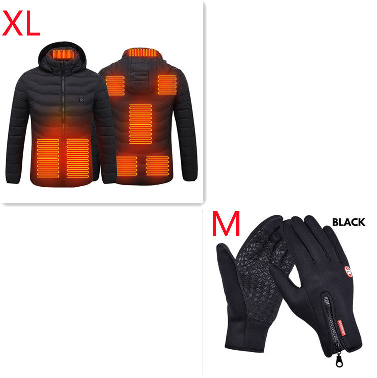New Heated Jacket Coat USB Electric  Thermal Clothing Heating Vest