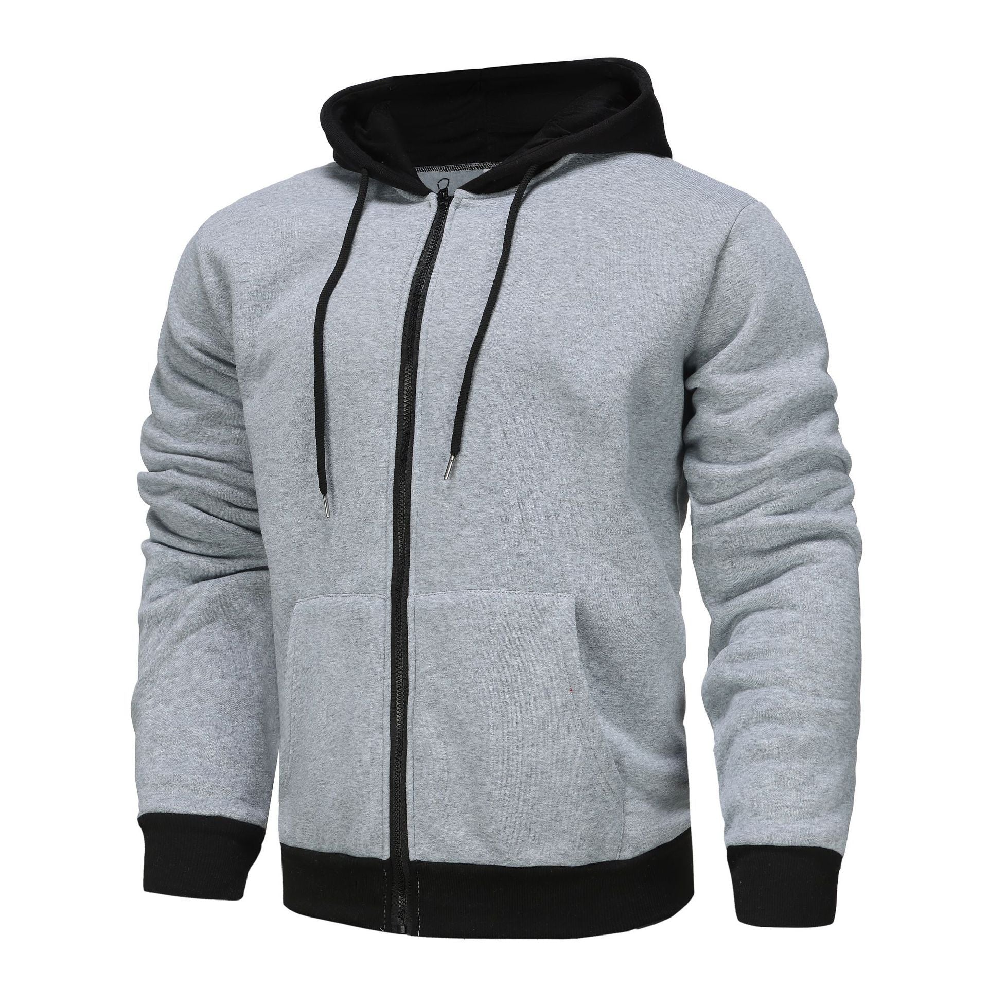 New Hoodie Men Zipper Cardigan Outerwear